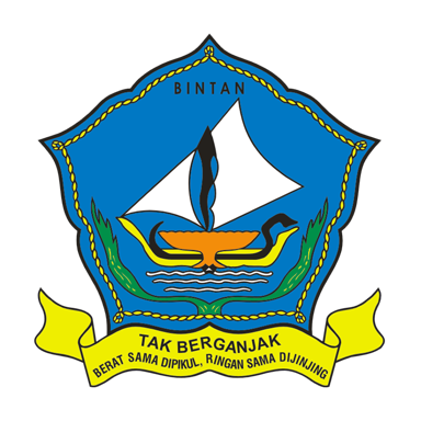 Lambang Kabupaten Bintan sebagai penanda wilayah